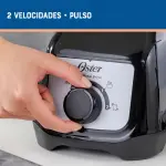 LICUADORA OSTER CON VASO DE VIDRIO DE 1.5L Y CONTROL DE PERILLA BLSTKAGBRD